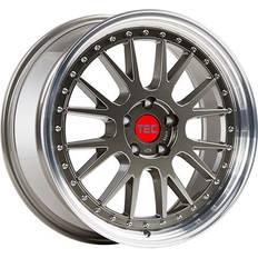 18" - 5/108 Autofelgen TEC-SPEEDWHEELS GT EVO titan glanz hornpoliert 8.0Jx18 5x108 ET45