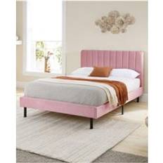 Pink Beds & Mattresses Aspire Rosella Upholstered Bed