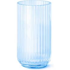 Lyngby vase 20 Lyngby Glass Light Blue Vase 20cm