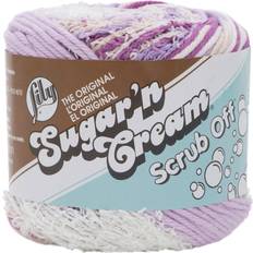 Spinrite Lily Sugar'n Cream Yarn Scrub Off-Pretty Purple 102090-90017