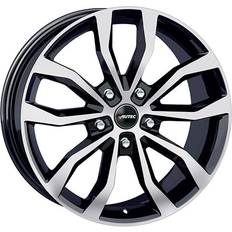 18" - 5/120 Autofelgen Autec TYP U - schwarz poliert 8.0Jx18 5x120 ET60