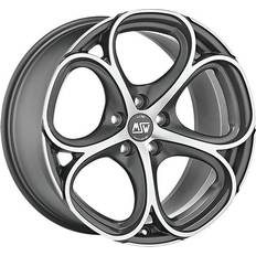 18" - 5/108 Car Rims MSW 82 Alloy Wheels Set Of 4 18x8 Inch