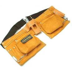 DIY Accessories Toolzone 10 Pocket Heavy Duty Double Suede Pouch