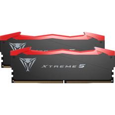 Patriot DDR5-8200MHz CL38 Xtreme 5 2 x 24GB, 8200 MHz, DDR5-RAM, U-DIMM RAM, Schwarz