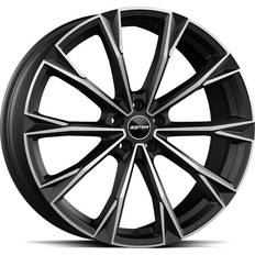 Bilfälgar GMP Totale Black Diamond 10,5x19 5/112 ET43 CB66,6 60