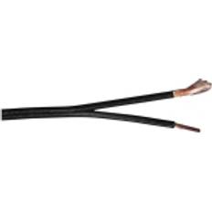 Bedea Högtalarkabel 2 x 0.75 mm² Svart 100 m