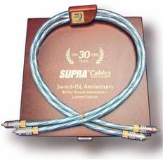 Kabler Supra Sword ISL RCA stereo audio kabelsæt 1.5m