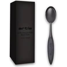 Cosmetics Artis Elite Black Oval 7 Brush Oval Makeup Brush Luxury Synthetic Foundation Brush Ideal for foundation, SPF, Skincare Use with liquids, powders, and creams Creates Airbrush Finish