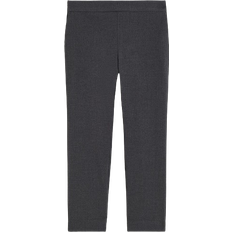 H&M Girl's Slim Fit School Trousers - Dark Grey