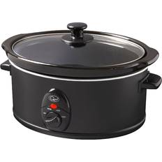 Plastic Slow Cookers Quest Black 3&#46;5 Ltr Slow 200W