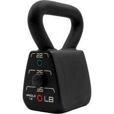 Powerblock Adjustable Heavy Kettlebell – 35-62 lb. Weight Set, Durable Long Lasting Build, Innovative Workout Equipment, Adjustable Weights for Home & Commercial Gyms, Adjustable Kettlebell Weights