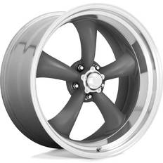 Car Rims American Racing CLASSIC TORQ THRUST II 20x8, Bolt Pattern: 5x5/, MAG GRAY LIP, set of 1