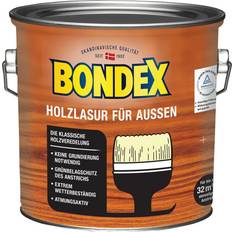 Bondex Maling Bondex Holzlasur Mahagoni Lasurfarbe Braun 2.5L
