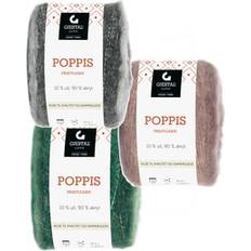 Gjestal Garn Poppis Printgarn 50 g Blå/Mint