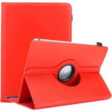 Cadorabo Tablet hülle xiaomi mi pad 4 8.0 zoll schutz hülle 360° cover case etui ROT DE-148735-34