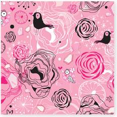 EU Blomman Anteckningsblock Small Birds Mini Notebook 120x120mm