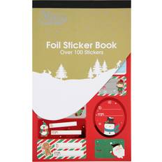 Christmas Gift Tags North Pole Christmas Foil Gift Sticker Labels