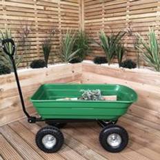200Kg Capacity Tipping Garden Dump Cart