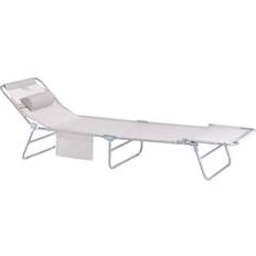 SoBuy Adjustable Reclining Garden Bed Chair OGS35-MI
