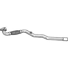 Abgassysteme Bosal Abgasrohr Vorne 852-373 für Astra H G Classic OPEL Zafira A
