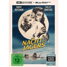 Film-DVDs Die Nacht des Jägers Ltd. Mediabook/UHD 4K Ultra HD Blu-ray