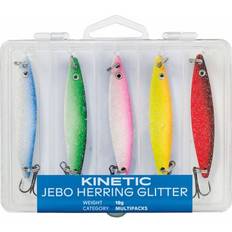Fiskegrej Kinetic Jebo Glitter 5stk 34g