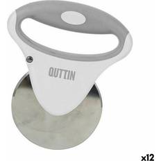 Pizza Cutters Quttin Steel 13 x 16 cm Set of 12 Pizza Cutter