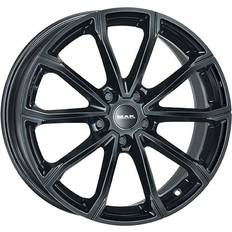 Bilfälgar Mak DAVINCI gloss black 6.5Jx17 5x114.3 ET50