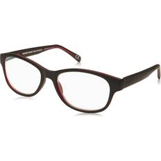 Foster Grant Glasses & Reading Glasses Foster Grant Zera Multifocus Cat-Eye Reading Glasses, Black/Transparent, mm 2