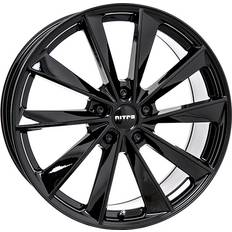 19" - 5/112 - 8.5" Bilfälgar Nitro Aero FF Gloss Black 8.5x19 5/112 ET35 B66.5