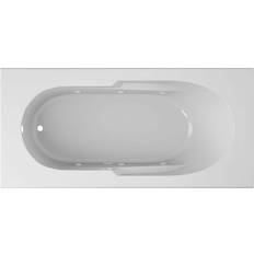 Lighting Whirlpool Bathtubs Jacuzzi J2D7236WLG1XX Signature 72" Whirlpool Drop-In Bathtub with