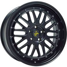 18" - 5/120 Autofelgen Keskin KT22 RETRO matt black painted 8.0Jx18 5x120 ET35