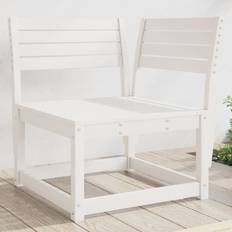 VidaXL Fyrretræ Loungesæt vidaXL Hjørnemodul Til Havesofa 73x73x78 cm Massivt Fyrretræ Hvid Loungesæt