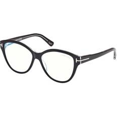 Glasses & Reading Glasses Tom Ford Blue Blocking Rounded Acetate Cat-Eye