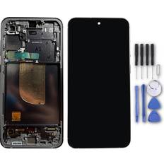 Ersatzbildschirme Samsung galaxy s23 fe gh82-32854a display lcd mit rahmen ersatz schwarz