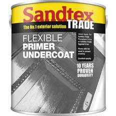 Sandtex White - Wood Paints Sandtex Flexible Primer Undercoat Wood Paint White 2.5L