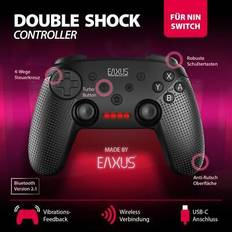 Game-Controllers Eaxus wireless controller switch, neu Schwarz