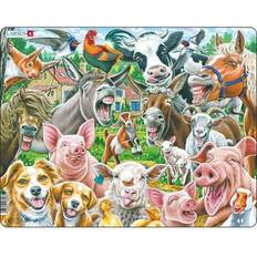 Larsen Jigsaw Puzzles Larsen Happy Farm 33 Piece Children's Educational Jigsaw Puzzle