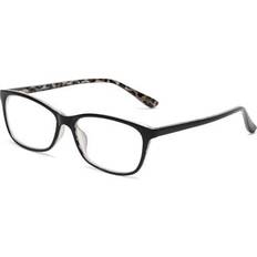 Reading Glasses Square in Black/Leopard by Readers.com The Rachel 1.50