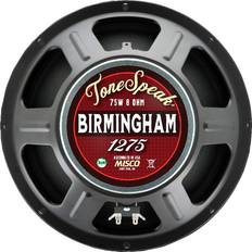 Guitar Cabinets Tonespeak Birmingham 1275 12" 75W Guitar Speaker 8 Ohm