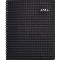 Red Calendars Brownline 2022-2024 DuraFlex 8.5' 14-Month Planner Black Cover