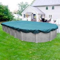 Pool Mate 581530-4 Guardian Winter Oval Above-Ground Cover, 15 x 30-ft, Teal Blue