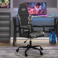 vidaXL Gamingstol Med Massagefunktion Kunstlæder