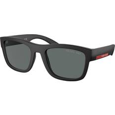 Prada Sport Asian Fit Polarized Sunglasses - Black