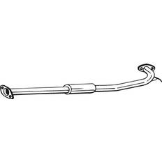 Abgassysteme Bosal mittelschalldämpfer für nissan x-trail 1600