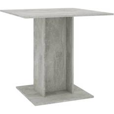 vidaXL 800256 Concrete Grey Matbord 80x80cm