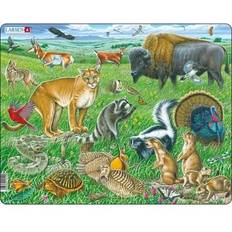 Larsen Jigsaw Puzzles Larsen American Prairie 53 Piece Children's Educational Jigsaw Puzzle