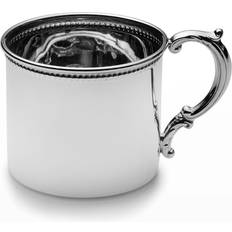 Silver Cups Empire Silver Beaded Baby Cup