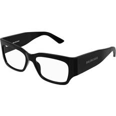 Briller & Lesebriller Balenciaga BB0332O Ajuste Asiático 001 Recetadas para Hombre Negras