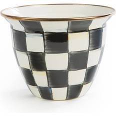 Mackenzie-Childs Courtly Check Flowerpot, Garden Pot for Growing Plants